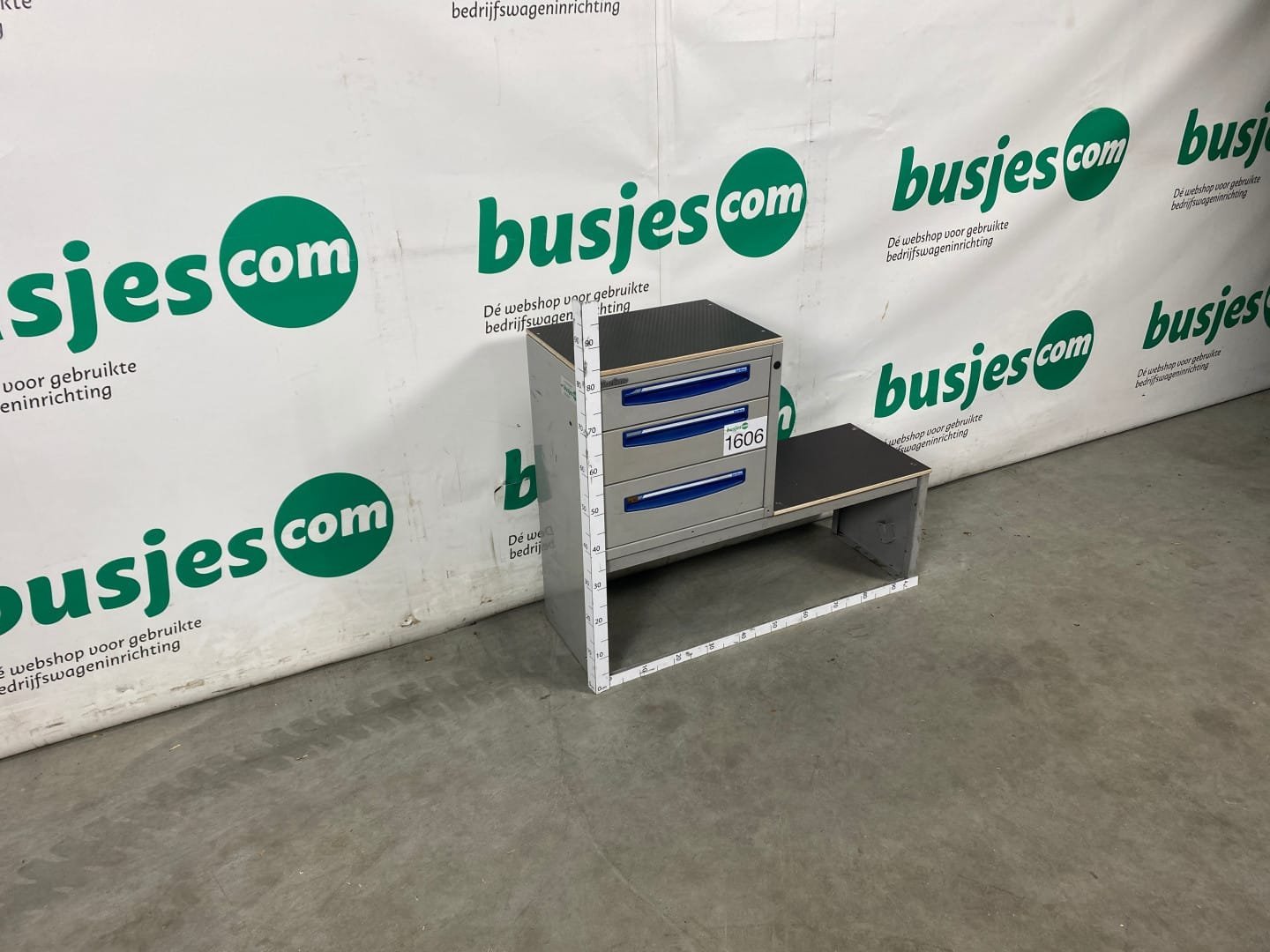 Sortimo staal alu gebruikte bedrijfswageninrichting (nr 1606) - Afbeelding 3