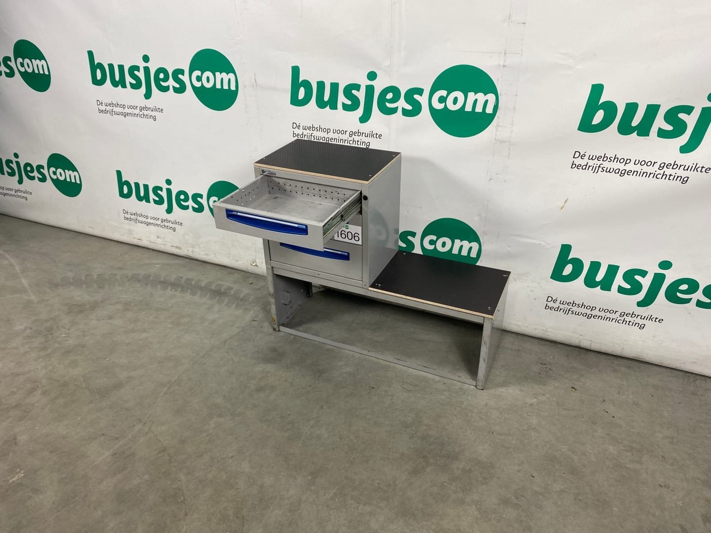 Sortimo staal alu gebruikte bedrijfswageninrichting (nr 1606) - Afbeelding 8
