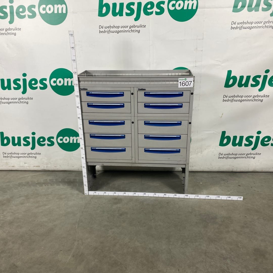Sortimo staal alu gebruikte bedrijfswageninrichting (nr 1606) - Afbeelding 9