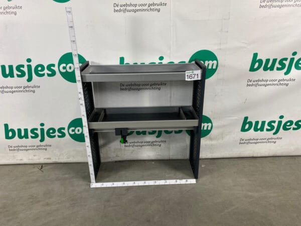 Bott Vario aluminium gebruikte bedrijfswageninrichting (nr 1671)