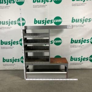 Bott Vario aluminium gebruikte bedrijfswageninrichting (nr 1717)
