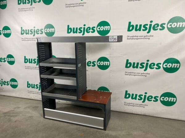 Bott Vario aluminium gebruikte bedrijfswageninrichting (nr 1726) - Afbeelding 5