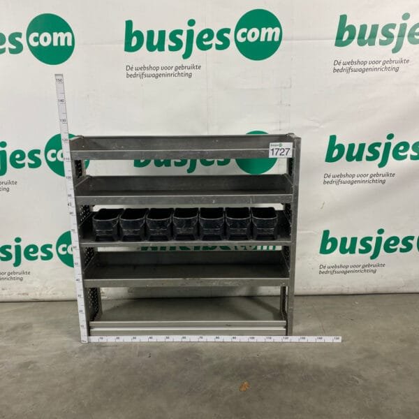 Aluca aluminium gebruikte bedrijfswagen inrichting (nr 1727)