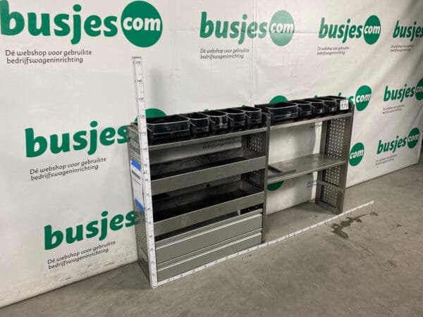 Aluca aluminium gebruikte bedrijfswagen inrichting (nr 1791) - Afbeelding 3