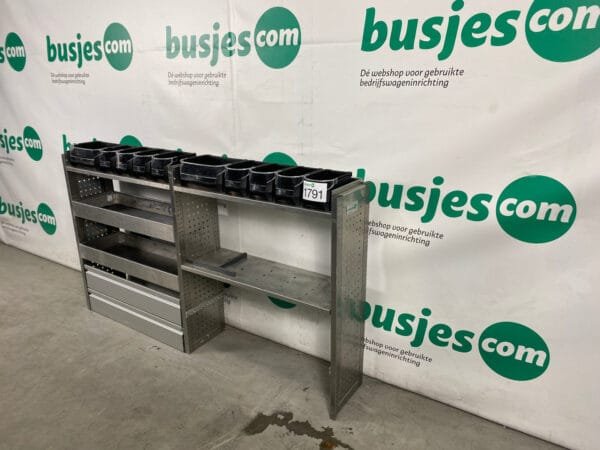 Aluca aluminium gebruikte bedrijfswagen inrichting (nr 1791) - Afbeelding 4