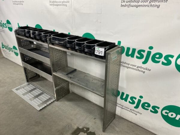 Aluca aluminium gebruikte bedrijfswagen inrichting (nr 1791) - Afbeelding 5