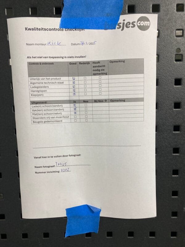 Modul gebruikte bedrijfswagen inrichting (nr 1902) - Afbeelding 9