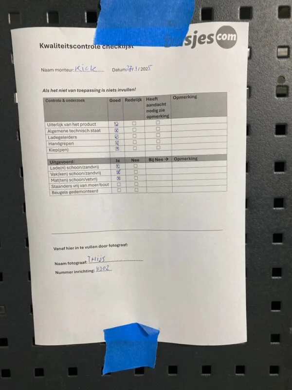 Modul gebruikte bedrijfswagen inrichting (nr 1902) - Afbeelding 9