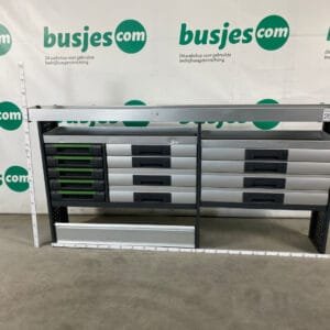 Bott Vario aluminium gebruikte bedrijfswagen inrichting (nr 2000)