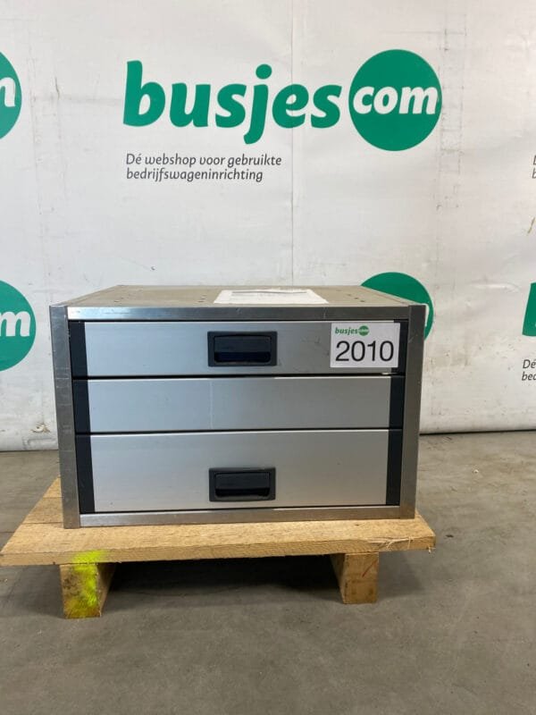 Aluca aluminium gebruikte bedrijfswagen inrichting (nr 2010)