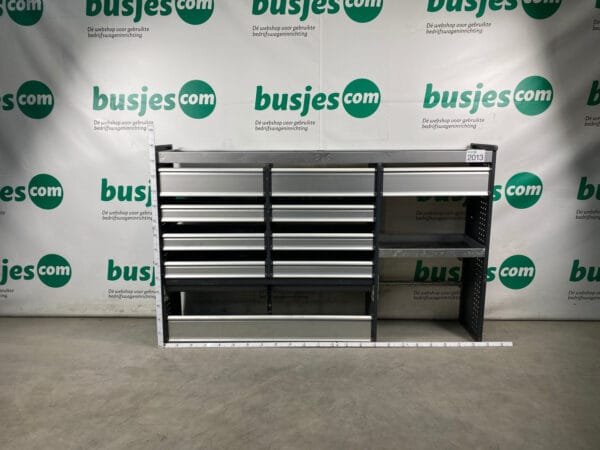 Bott Vario aluminium gebruikte bedrijfswagen inrichting (nr 2013) - Afbeelding 2