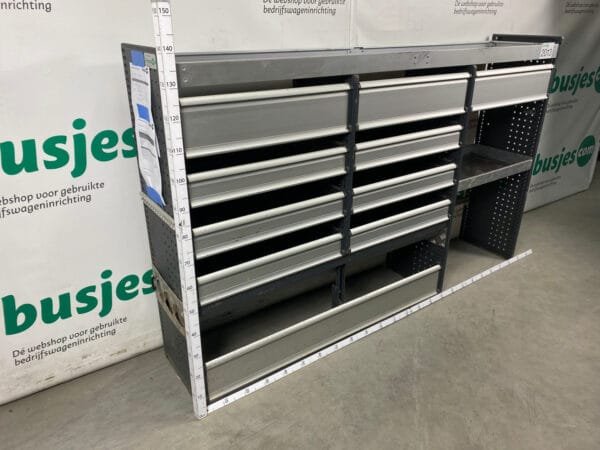 Bott Vario aluminium gebruikte bedrijfswagen inrichting (nr 2013) - Afbeelding 3
