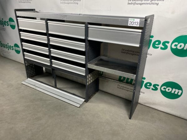 Bott Vario aluminium gebruikte bedrijfswagen inrichting (nr 2013) - Afbeelding 5