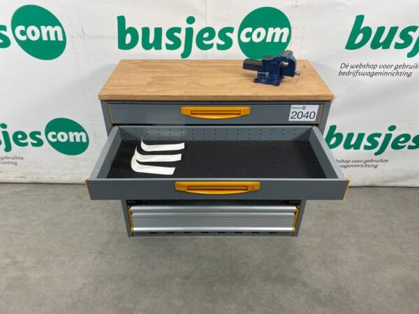 StoreVan Nieuw bedrijfswagen inrichting werkbank (nr 2040) - Afbeelding 8