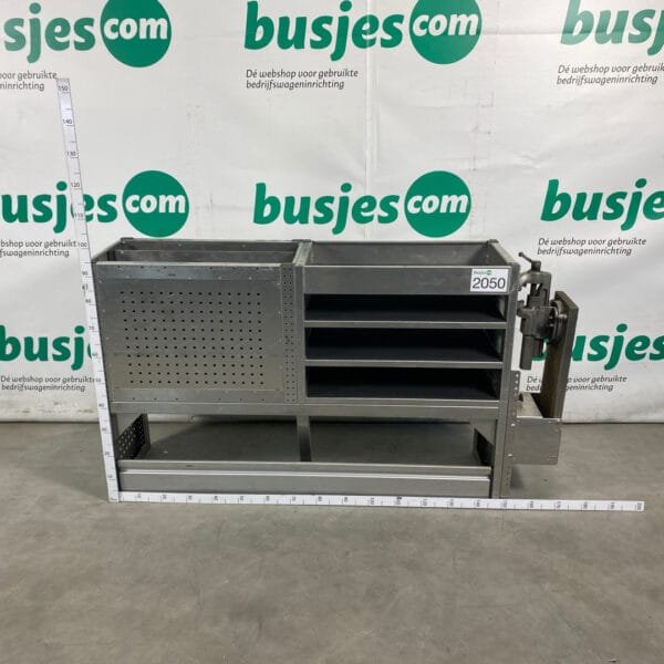 Aluca aluminium gebruikte bedrijfswagen inrichting (nr 2050)