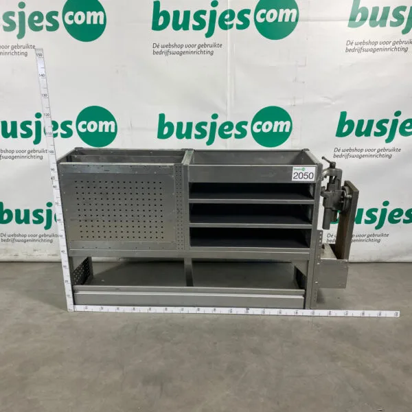 Aluca aluminium gebruikte bedrijfswagen inrichting (nr 2050)