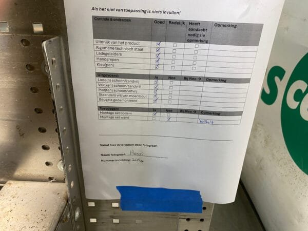 Aluca aluminium gebruikte bedrijfswagen inrichting (nr 2050) - Afbeelding 10