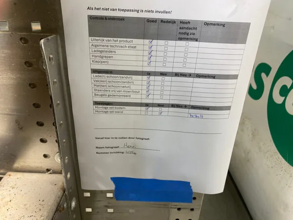 Aluca aluminium gebruikte bedrijfswagen inrichting (nr 2050) - Afbeelding 10