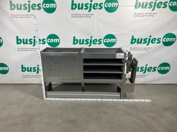 Aluca aluminium gebruikte bedrijfswagen inrichting (nr 2050) - Afbeelding 2