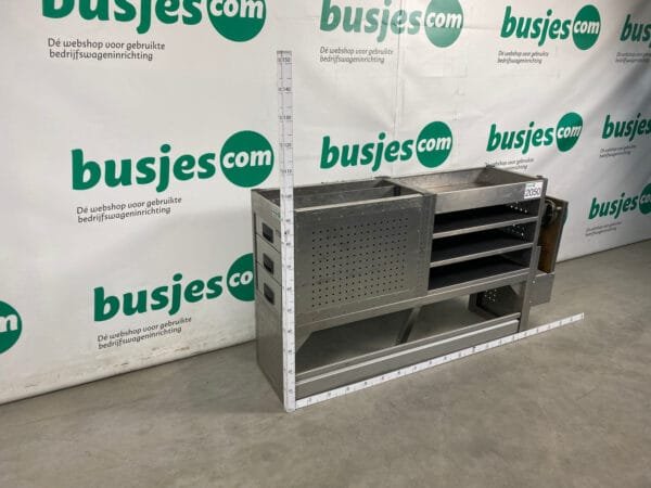 Aluca aluminium gebruikte bedrijfswagen inrichting (nr 2050) - Afbeelding 3