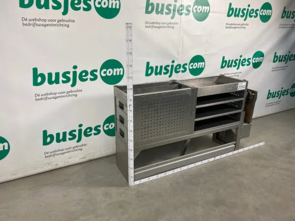Aluca aluminium gebruikte bedrijfswagen inrichting (nr 2050) - Afbeelding 3