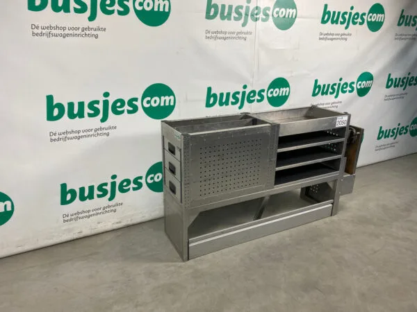 Aluca aluminium gebruikte bedrijfswagen inrichting (nr 2050) - Afbeelding 4