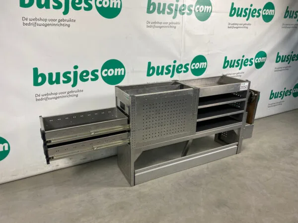 Aluca aluminium gebruikte bedrijfswagen inrichting (nr 2050) - Afbeelding 6