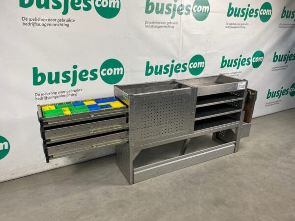 Aluca aluminium gebruikte bedrijfswagen inrichting (nr 2050) - Afbeelding 7