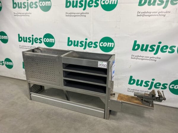 Aluca aluminium gebruikte bedrijfswagen inrichting (nr 2050) - Afbeelding 8