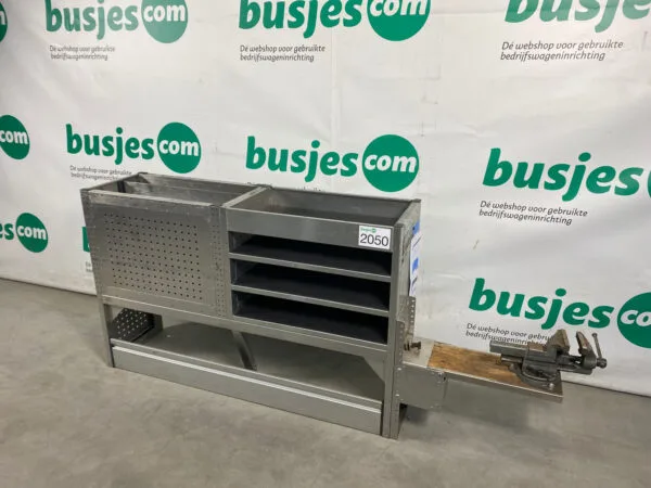Aluca aluminium gebruikte bedrijfswagen inrichting (nr 2050) - Afbeelding 8