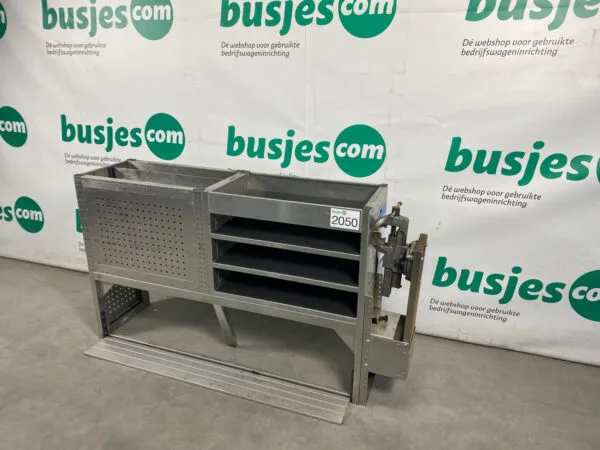Aluca aluminium gebruikte bedrijfswagen inrichting (nr 2050) - Afbeelding 9