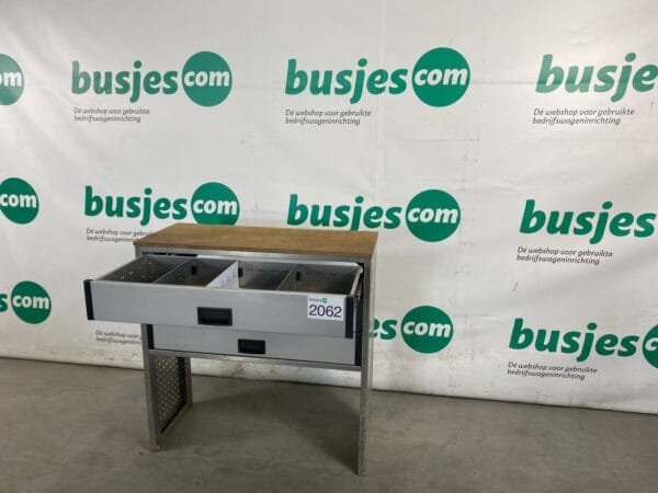 Aluca aluminium gebruikte bedrijfswagen inrichting (nr 2062) - Afbeelding 7