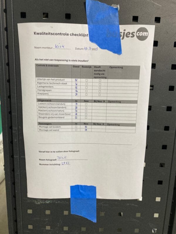 Modul gebruikte bedrijfswagen inrichting (nr 2067) - Afbeelding 10