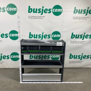 Bott Vario aluminium gebruikte bedrijfswagen inrichting (nr 2311)