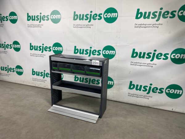 Bott Vario aluminium gebruikte bedrijfswagen inrichting (nr 2311) - Afbeelding 6