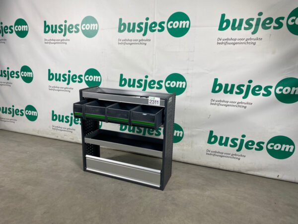 Bott Vario aluminium gebruikte bedrijfswagen inrichting (nr 2311) - Afbeelding 7