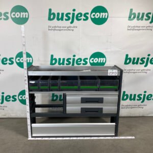 Bott Vario aluminium gebruikte bedrijfswagen inrichting (nr 2313)