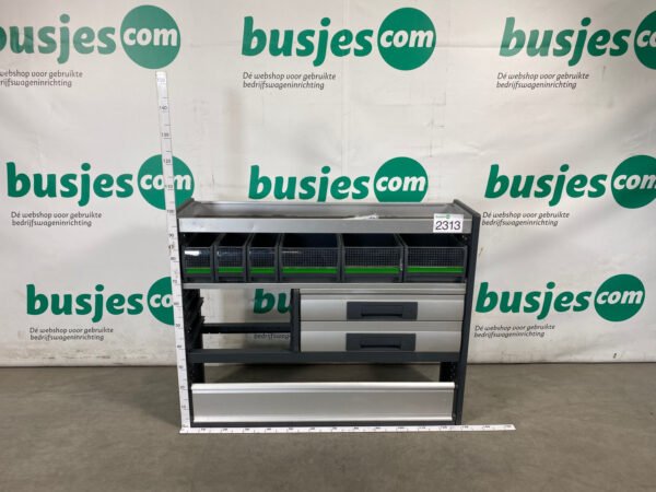 Bott Vario aluminium gebruikte bedrijfswagen inrichting (nr 2313) - Afbeelding 3