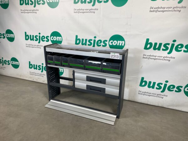 Bott Vario aluminium gebruikte bedrijfswagen inrichting (nr 2313) - Afbeelding 6
