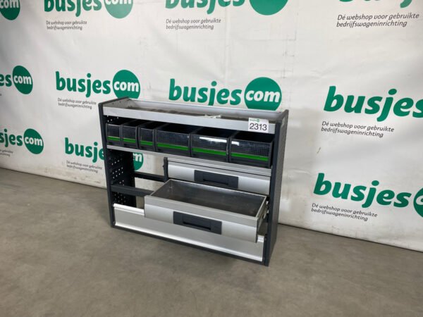 Bott Vario aluminium gebruikte bedrijfswagen inrichting (nr 2313) - Afbeelding 7