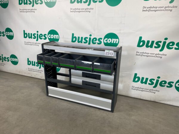 Bott Vario aluminium gebruikte bedrijfswagen inrichting (nr 2313) - Afbeelding 9