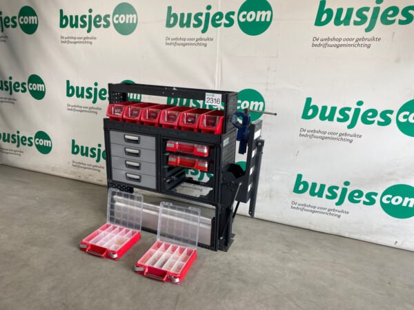 Modul gebruikte bedrijfswagen inrichting (nr 2316) - Afbeelding 12
