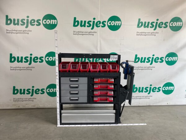 Modul gebruikte bedrijfswagen inrichting (nr 2316) - Afbeelding 2