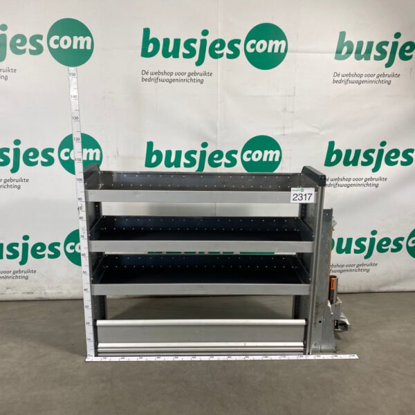 Bott Vario aluminium gebruikte bedrijfswagen inrichting (nr 2317)
