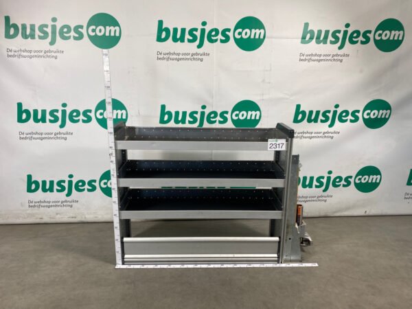 Bott Vario aluminium gebruikte bedrijfswagen inrichting (nr 2317) - Afbeelding 2