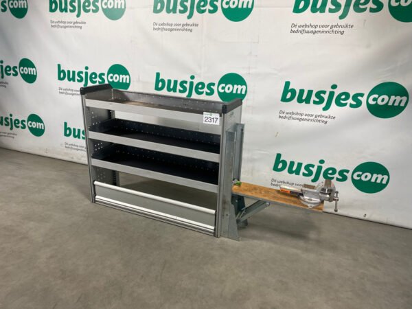 Bott Vario aluminium gebruikte bedrijfswagen inrichting (nr 2317) - Afbeelding 6
