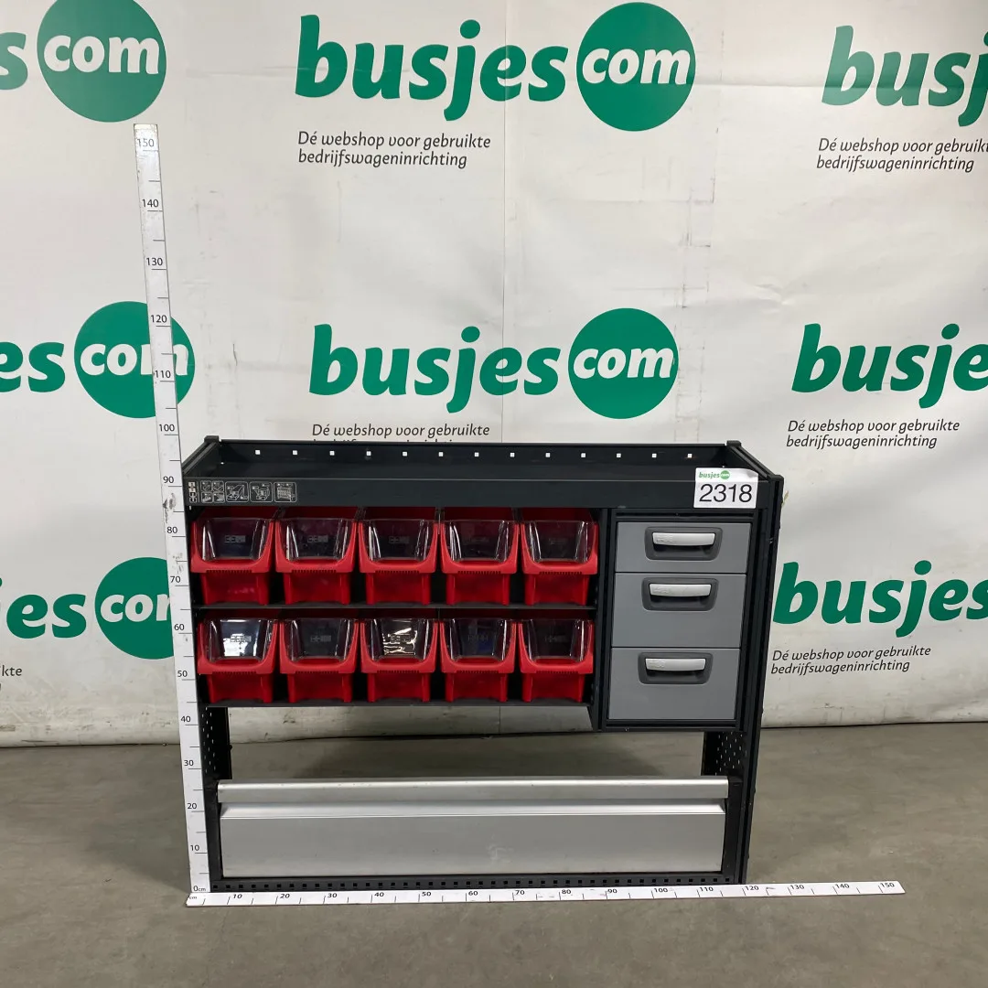 Modul gebruikte bedrijfswagen inrichting (nr 2318)