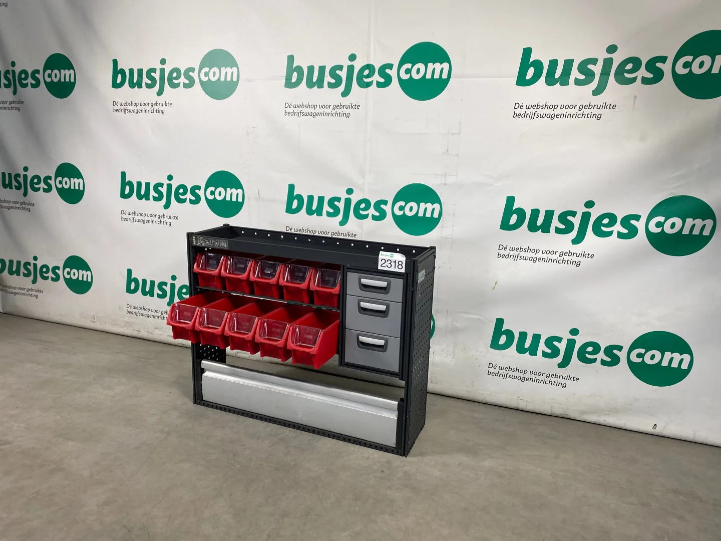 Modul gebruikte bedrijfswagen inrichting (nr 2318) - Afbeelding 11