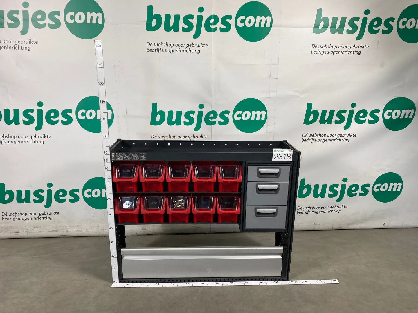 Modul gebruikte bedrijfswagen inrichting (nr 2318) - Afbeelding 2