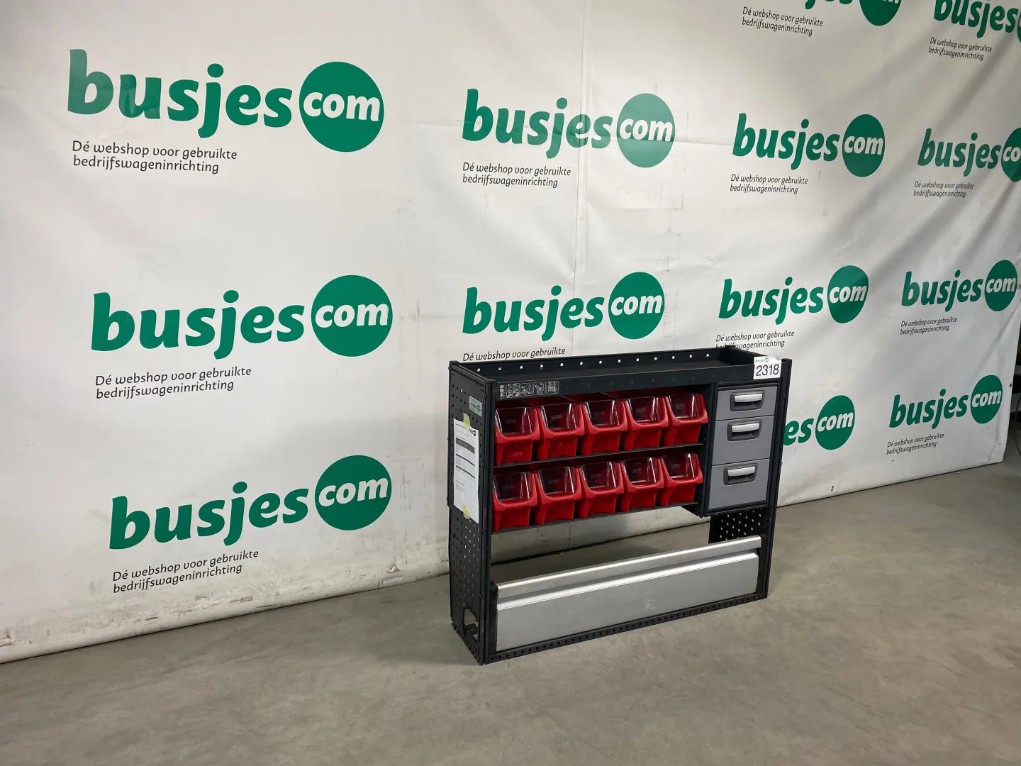 Modul gebruikte bedrijfswagen inrichting (nr 2318) - Afbeelding 4